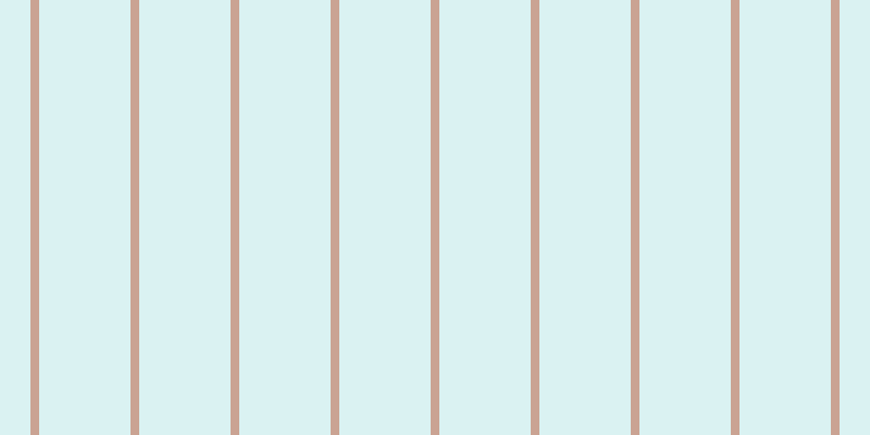 #6dcdcd (25%), #caa393 vertical lines, eight pixels wide, eighty-four pixels apart