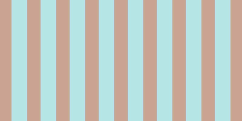 #6dcdcd (50%), #caa393 vertical lines, forty-four pixels wide, fifty-two pixels apart