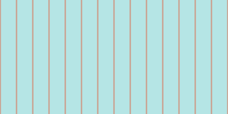 #6dcdcd (50%), #caa393 vertical lines, five pixels wide, fifty-two pixels apart
