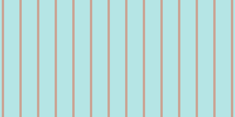 #6dcdcd (50%), #caa393 vertical lines, eight pixels wide, fifty-two pixels apart