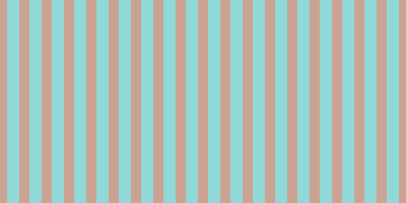 #6dcdcd (75%), #caa393 vertical lines, twenty pixels wide, twenty-four pixels apart