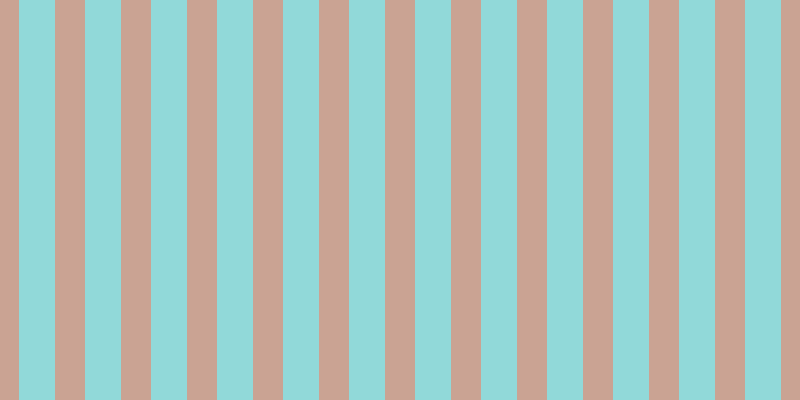 #6dcdcd (75%), #caa393 vertical lines, thirty pixels wide, thirty-six pixels apart