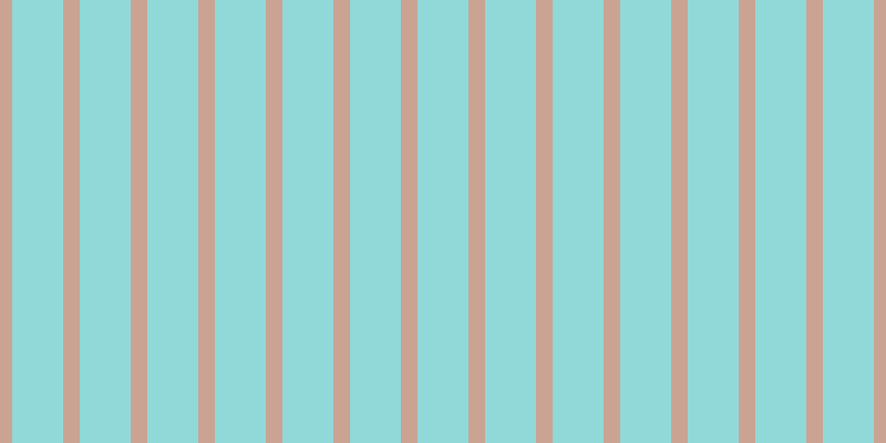 #6dcdcd (75%), #caa393 vertical lines, fifteen pixels wide, forty-six pixels apart