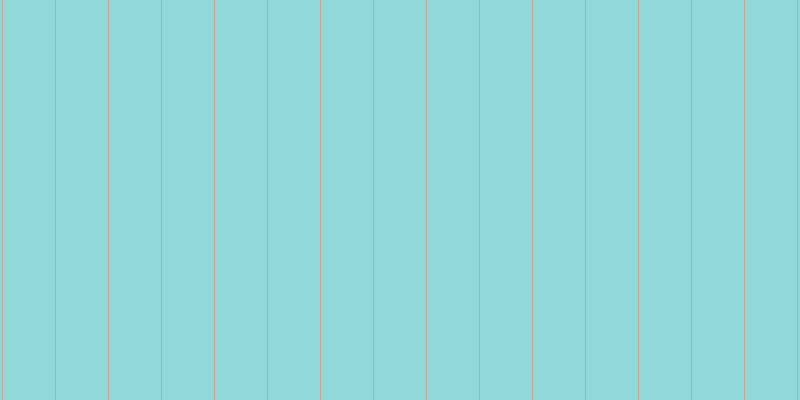#6dcdcd (75%), #caa393 vertical lines, one pixels wide, fifty-two pixels apart