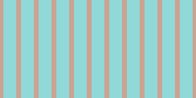 #6dcdcd (75%), #caa393 vertical lines, twenty pixels wide, fifty-two pixels apart