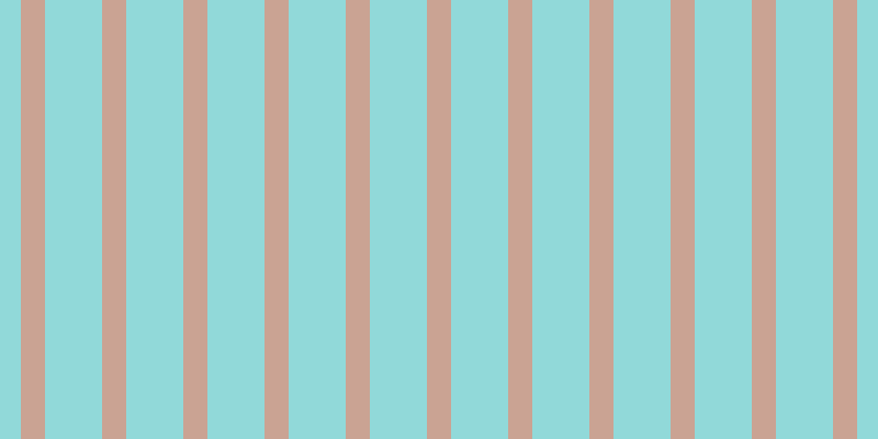 #6dcdcd (75%), #caa393 vertical lines, twenty-two pixels wide, fifty-two pixels apart