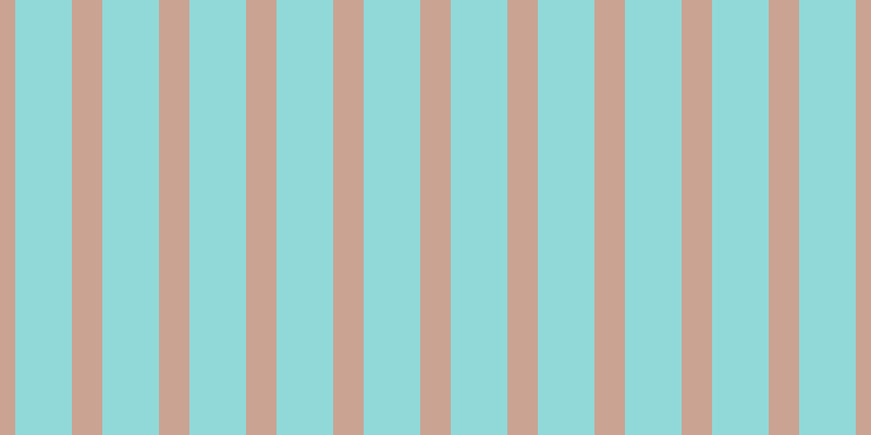 #6dcdcd (75%), #caa393 vertical lines, twenty-eight pixels wide, fifty-two pixels apart