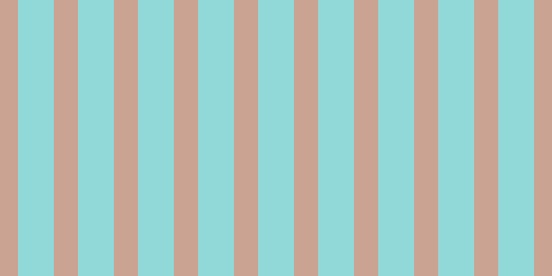 #6dcdcd (75%), #caa393 vertical lines, thirty-five pixels wide, fifty-two pixels apart