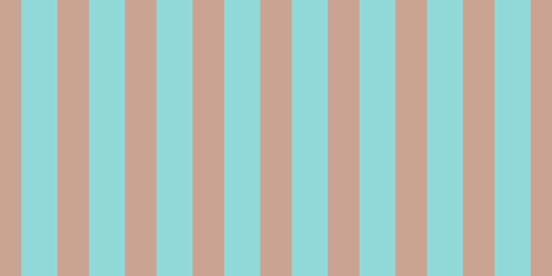 #6dcdcd (75%), #caa393 vertical lines, forty-six pixels wide, fifty-two pixels apart