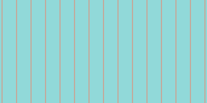 #6dcdcd (75%), #caa393 vertical lines, four pixels wide, fifty-two pixels apart