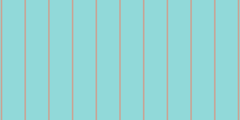#6dcdcd (75%), #caa393 vertical lines, five pixels wide, seventy-four pixels apart