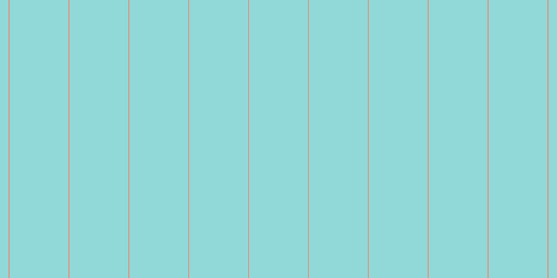 #6dcdcd (75%), #caa393 vertical lines, two pixels wide, eighty-four pixels apart