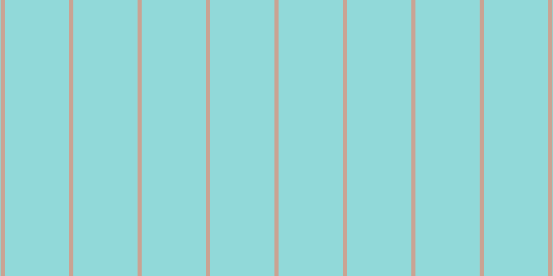 #6dcdcd (75%), #caa393 vertical lines, six pixels wide, ninety-three pixels apart