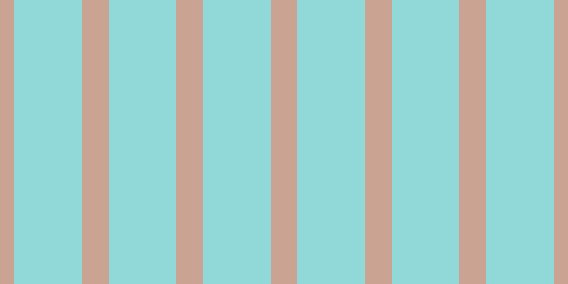 #6dcdcd (75%), #caa393 vertical lines, thirty-eight pixels wide, ninety-five pixels apart