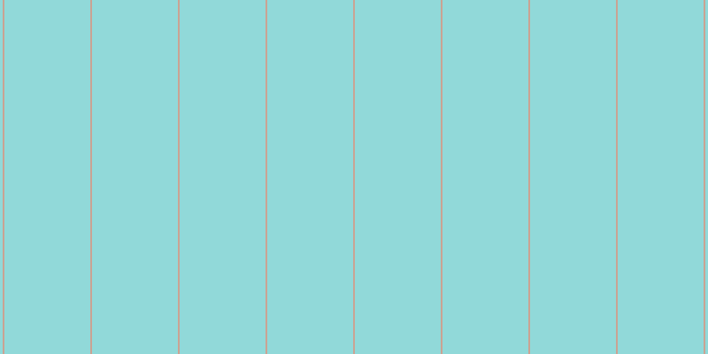 #6dcdcd (75%), #caa393 vertical lines, two pixels wide, ninety-seven pixels apart