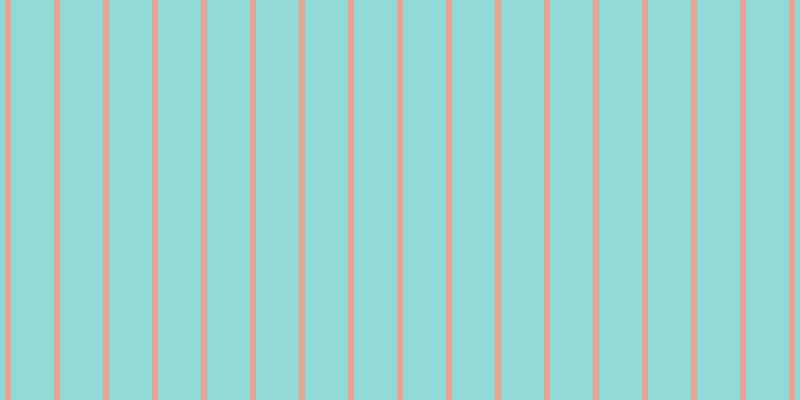 #6dcdcd (75%), #eba393 vertical lines, six pixels wide, forty-three pixels apart