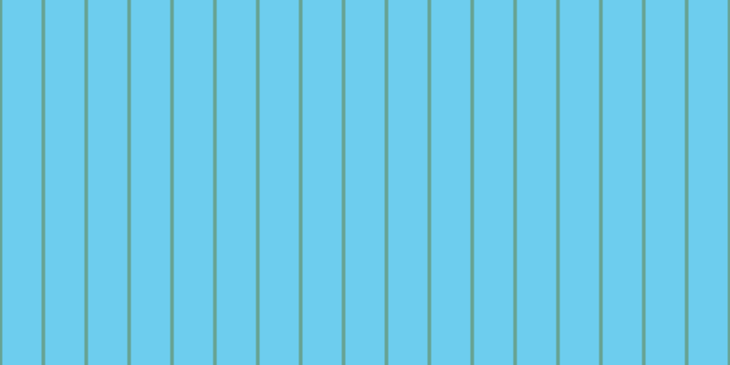 #6dcdee, #67a393 vertical lines, four pixels wide, forty-three pixels apart