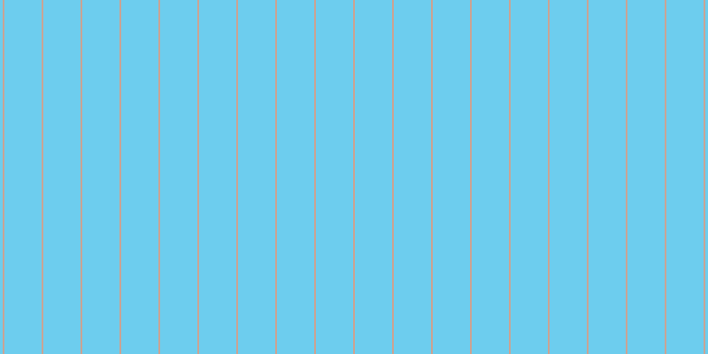 #6dcdee, #caa393 vertical lines, two pixels wide, forty-two pixels apart