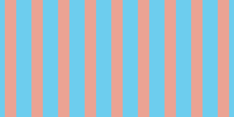 #6dcdee, #eba393 vertical lines, thirty-nine pixels wide, fifty-two pixels apart