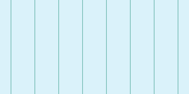 #6dcdee (25%), #46a393 vertical lines, two pixels wide, ninety-nine pixels apart