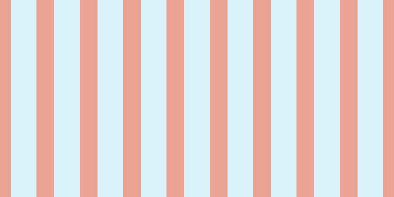 #6dcdee (25%), #eba393 vertical lines, thirty-six pixels wide, fifty-two pixels apart