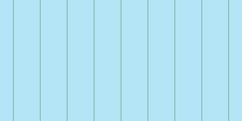 #6dcdee (50%), #67a393 vertical lines, two pixels wide, eighty-seven pixels apart