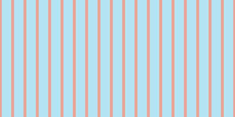#6dcdee (50%), #eba393 vertical lines, ten pixels wide, thirty-two pixels apart