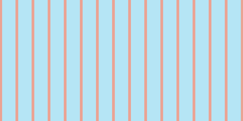 #6dcdee (50%), #eba393 vertical lines, nine pixels wide, forty-four pixels apart