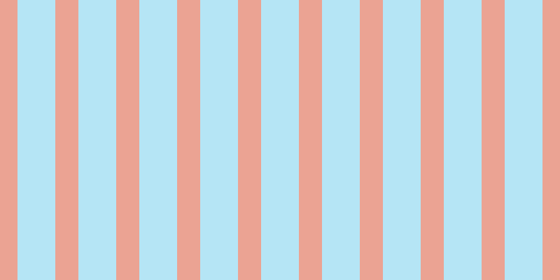 #6dcdee (50%), #eba393 vertical lines, thirty-three pixels wide, fifty-four pixels apart