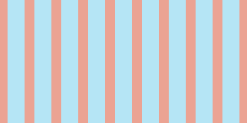 #6dcdee (50%), #eba393 vertical lines, thirty-two pixels wide, fifty-five pixels apart