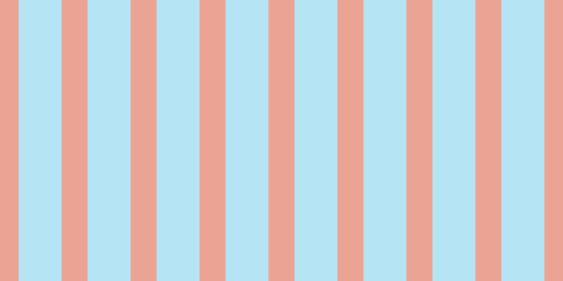 #6dcdee (50%), #eba393 vertical lines, thirty-seven pixels wide, sixty-one pixels apart