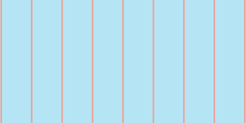 #6dcdee (50%), #eba393 vertical lines, five pixels wide, ninety-four pixels apart