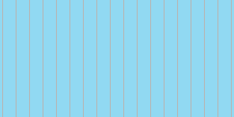#6dcdee (75%), #caa393 vertical lines, two pixels wide, forty-four pixels apart