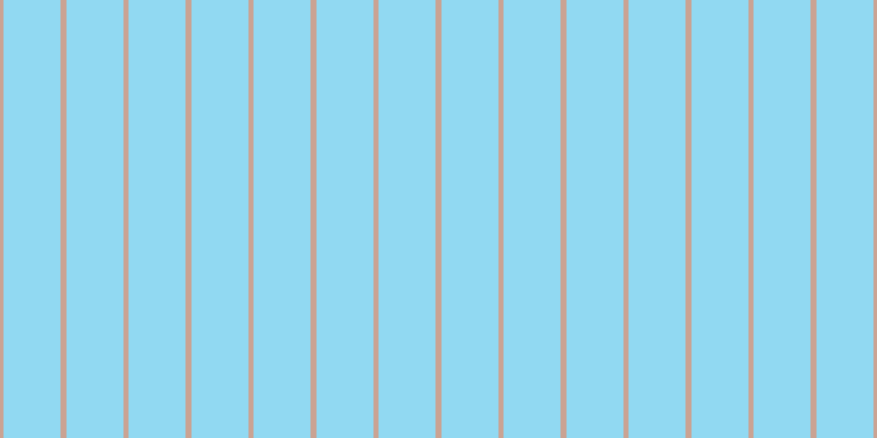 #6dcdee (75%), #caa393 vertical lines, five pixels wide, fifty-two pixels apart