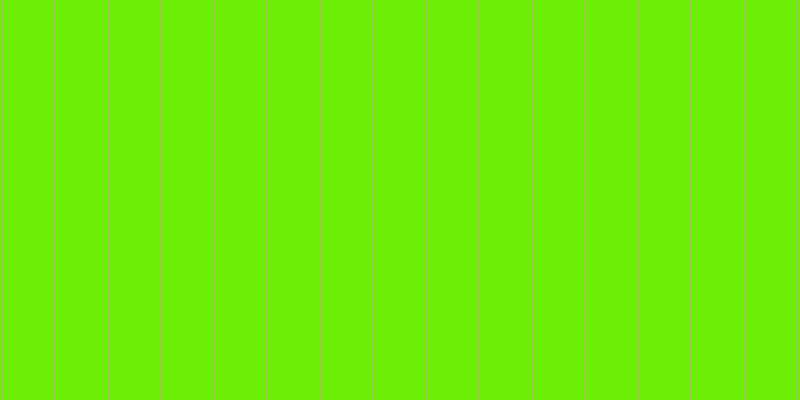 #6dee07, #caa393 vertical lines, one pixels wide, fifty-two pixels apart