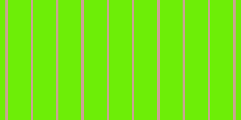 #6dee07, #caa393 vertical lines, eight pixels wide, seventy-six pixels apart
