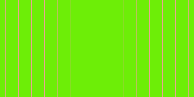 #6dee07, #eba393 vertical lines, two pixels wide, fifty-two pixels apart