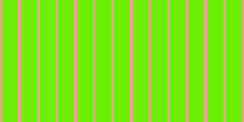 #6dee07, #eba393 vertical lines, nine pixels wide, fifty-two pixels apart