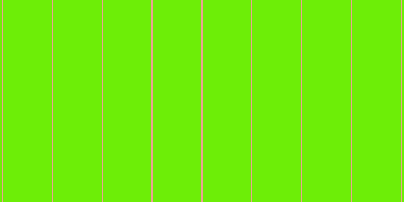 #6dee07, #eba393 vertical lines, two pixels wide, ninety-seven pixels apart