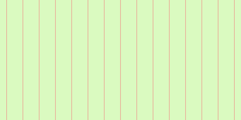 #6dee07 (25%), #eba393 vertical lines, two pixels wide, fifty-two pixels apart