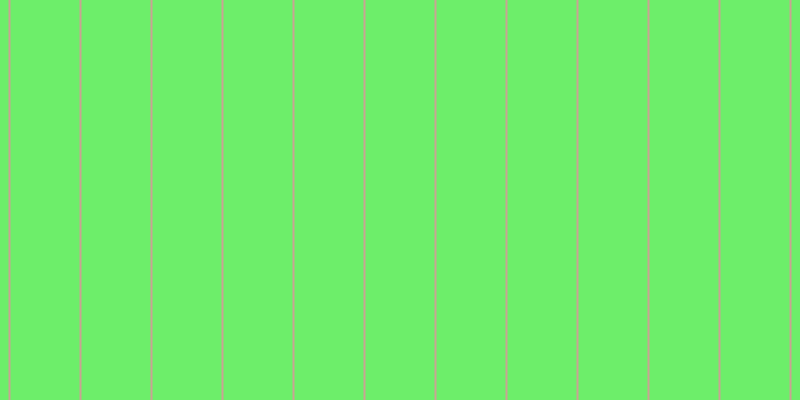 #6dee6a, #caa393 vertical lines, two pixels wide, sixty-nine pixels apart