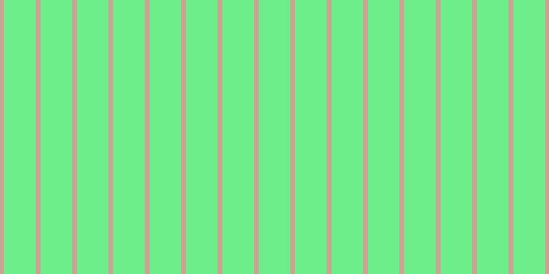 #6dee8b, #caa393 vertical lines, seven pixels wide, forty-six pixels apart