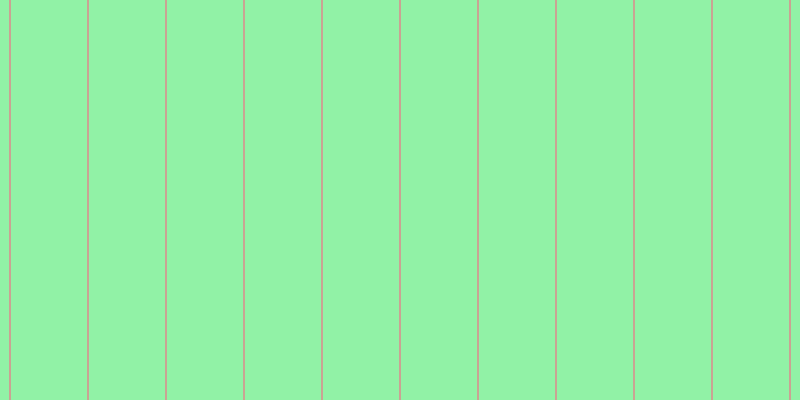 #6dee8b (75%), #caa393 vertical lines, two pixels wide, seventy-six pixels apart