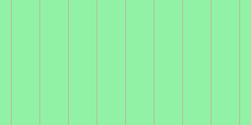 #6dee8b (75%), #caa393 vertical lines, two pixels wide, eighty-nine pixels apart