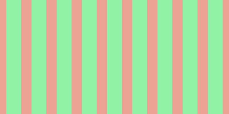 #6dee8b (75%), #eba393 vertical lines, thirty-six pixels wide, fifty-two pixels apart