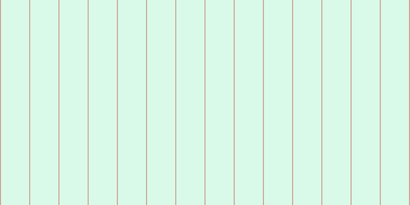 #6deeac (25%), #caa393 vertical lines, two pixels wide, fifty-five pixels apart