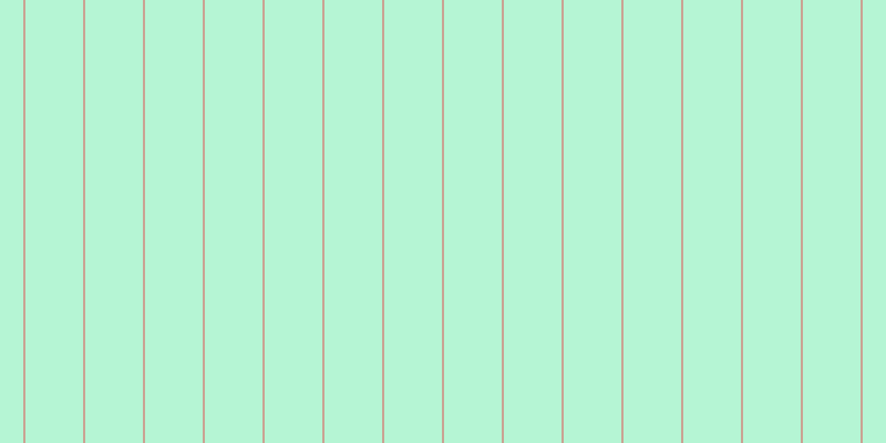 #6deeac (50%), #caa393 vertical lines, two pixels wide, fifty-two pixels apart