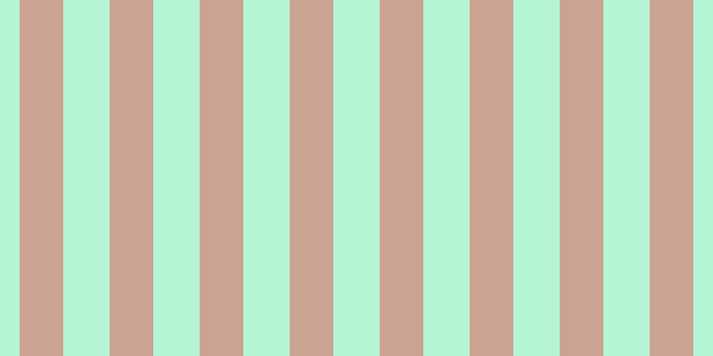 #6deeac (50%), #caa393 vertical lines, forty-nine pixels wide, fifty-two pixels apart