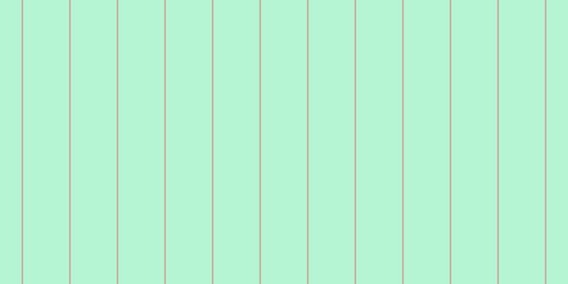 #6deeac (50%), #caa393 vertical lines, two pixels wide, sixty-five pixels apart