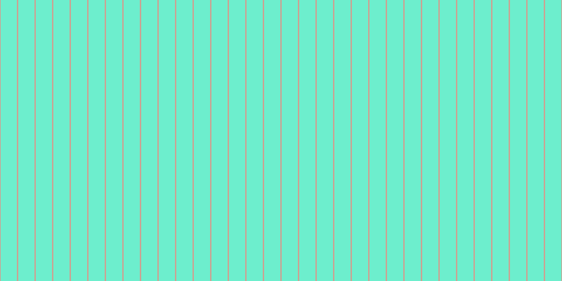 #6deecd, #caa393 vertical lines, two pixels wide, twenty-three pixels apart